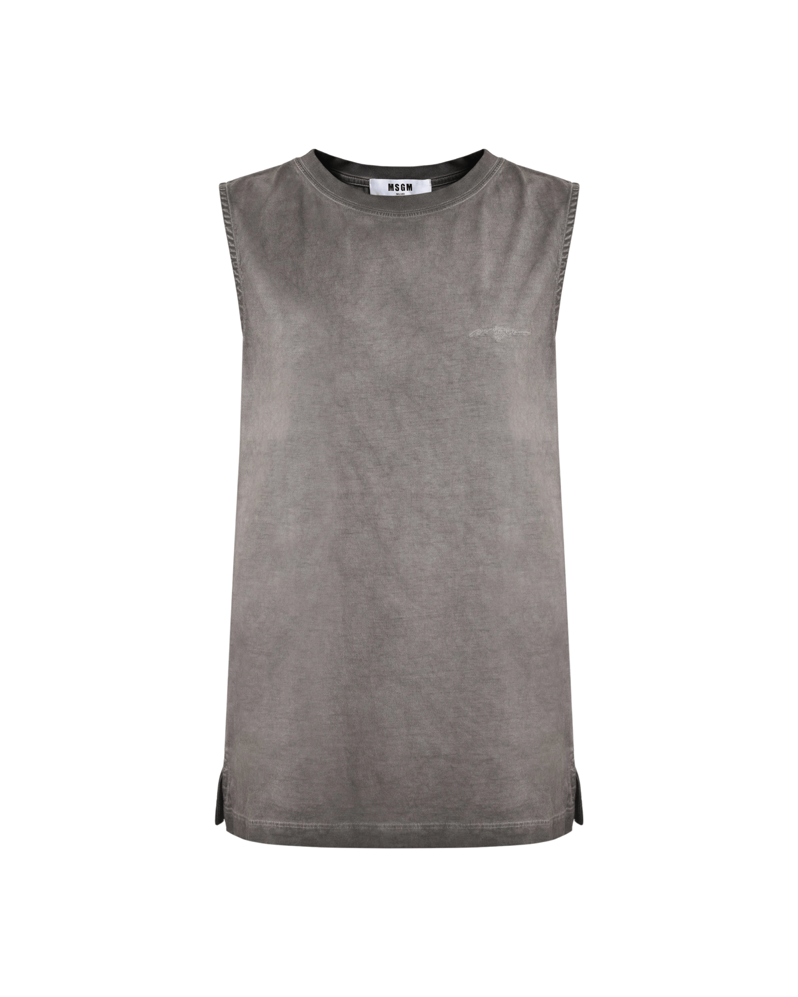 MSGM - Потници - Greyish Tank Top - Love|Labels