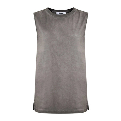 MSGM - Потници - Greyish Tank Top - Love|Labels