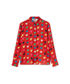 MSGM - Ризи - Heart - Print Shirt - Love|Labels