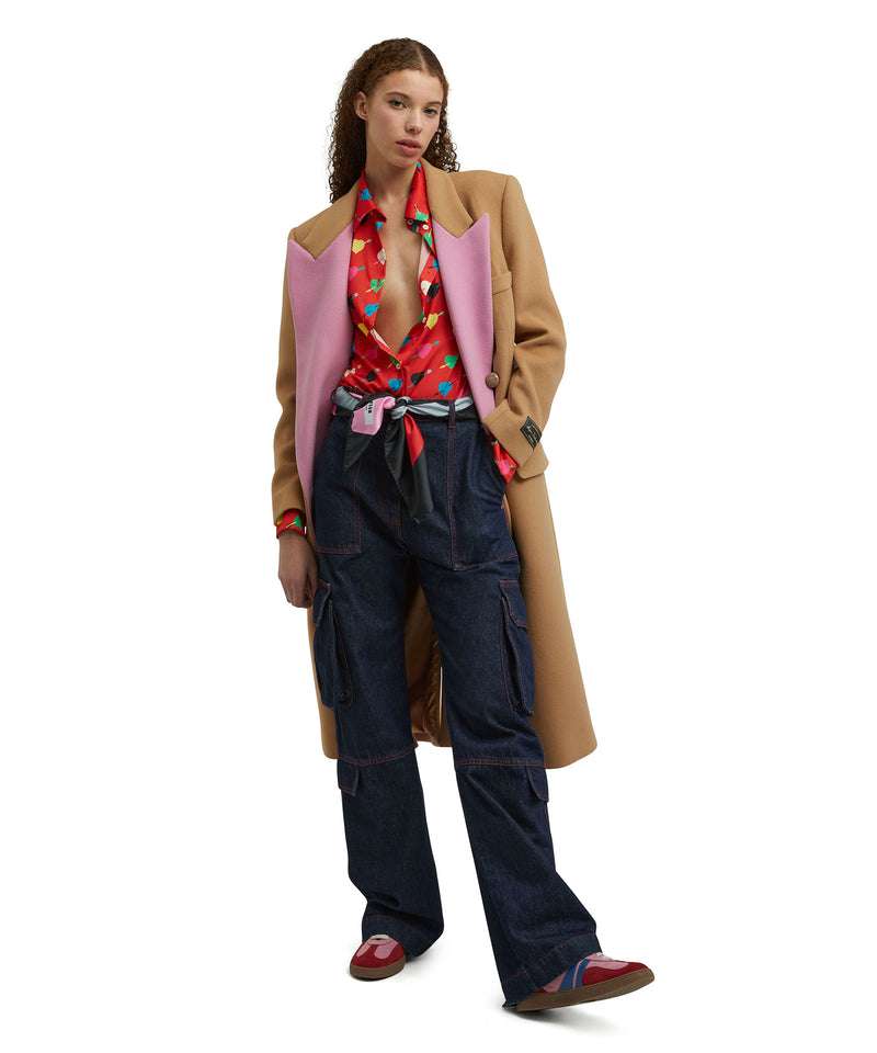 MSGM - Ризи - Heart - Print Shirt - Love|Labels
