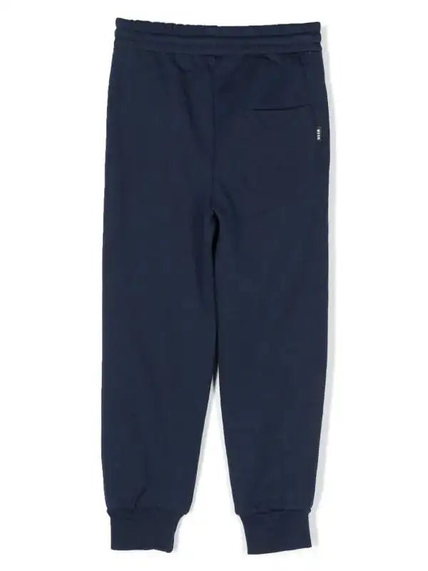 MSGM Kids - Панталони - Blue Logo Joggers - Love|Labels