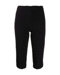 Knee-Length Textured Shorts