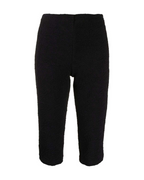 Knee-Length Textured Shorts