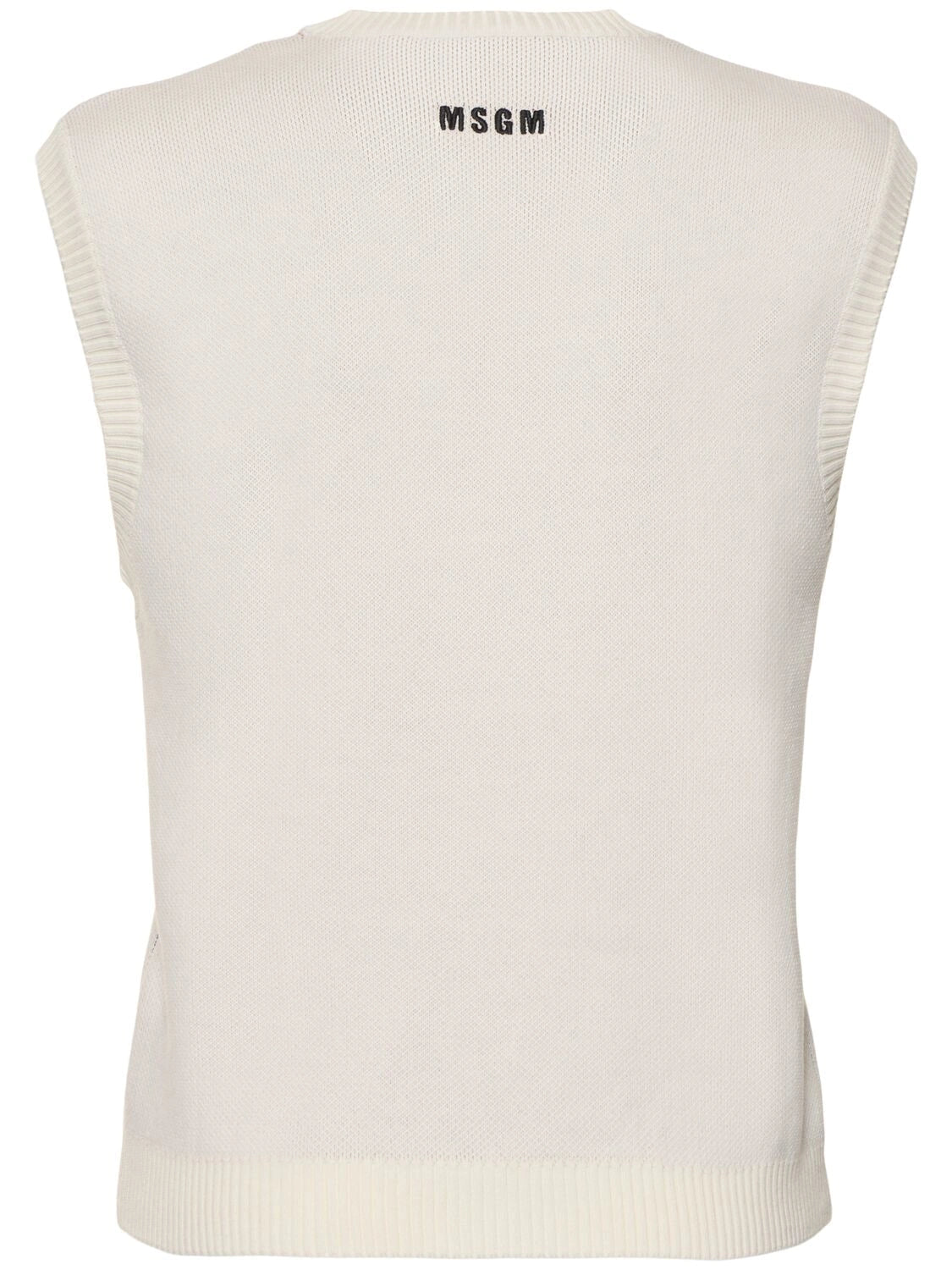 MSGM - Блузи - Knitted Top With Graphics - Love|Labels