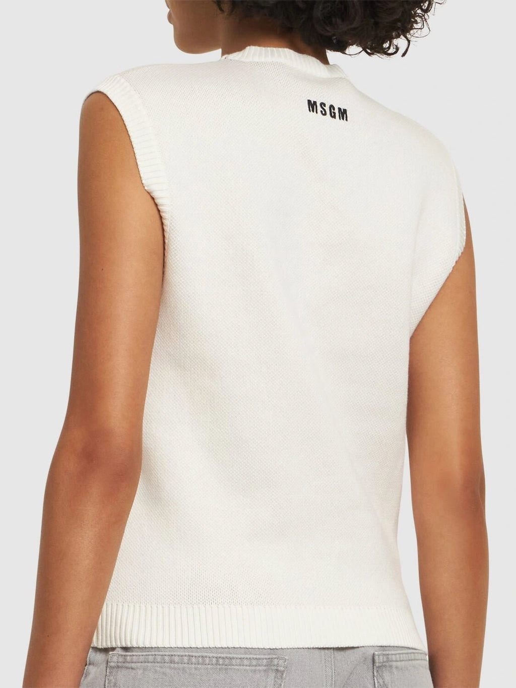 MSGM - Блузи - Knitted Top With Graphics - Love|Labels