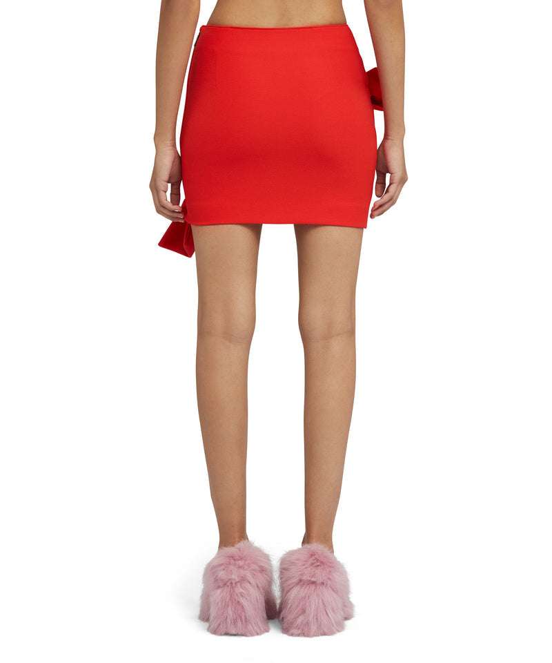 MSGM - Поли - Knot - Detail Fitted Miniskirt - Love|Labels