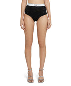 MSGM - Бельо - Бикини - Lace Culottes With Elastic Band - Love|Labels