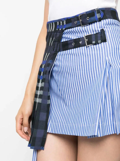 MSGM - Поли - Layered Asymmetric Midi Skirt - Love|Labels