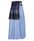MSGM - Поли - Layered Asymmetric Midi Skirt - Love|Labels