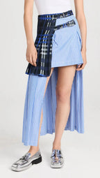 MSGM - Поли - Layered Asymmetric Midi Skirt - Love|Labels