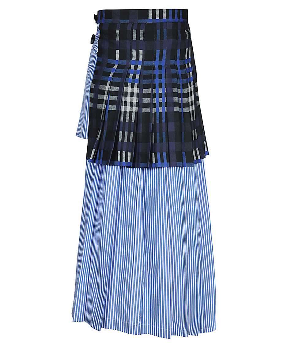 MSGM - Поли - Layered Asymmetric Midi Skirt - Love|Labels