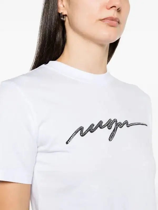 MSGM - Тениски - Logo Embelished T-Shirt - Love|Labels