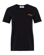 MSGM - Тениски - Logo - Embroidered T-Shirt - Love|Labels