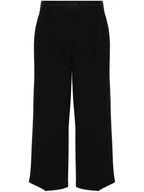 MSGM - Панталони - Logo - Waistband Cropped Trousers - Love|Labels