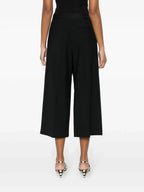 MSGM - Панталони - Logo - Waistband Cropped Trousers - Love|Labels