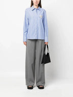 MSGM - Панталони - Logo - Waistband Trousers - Love|Labels