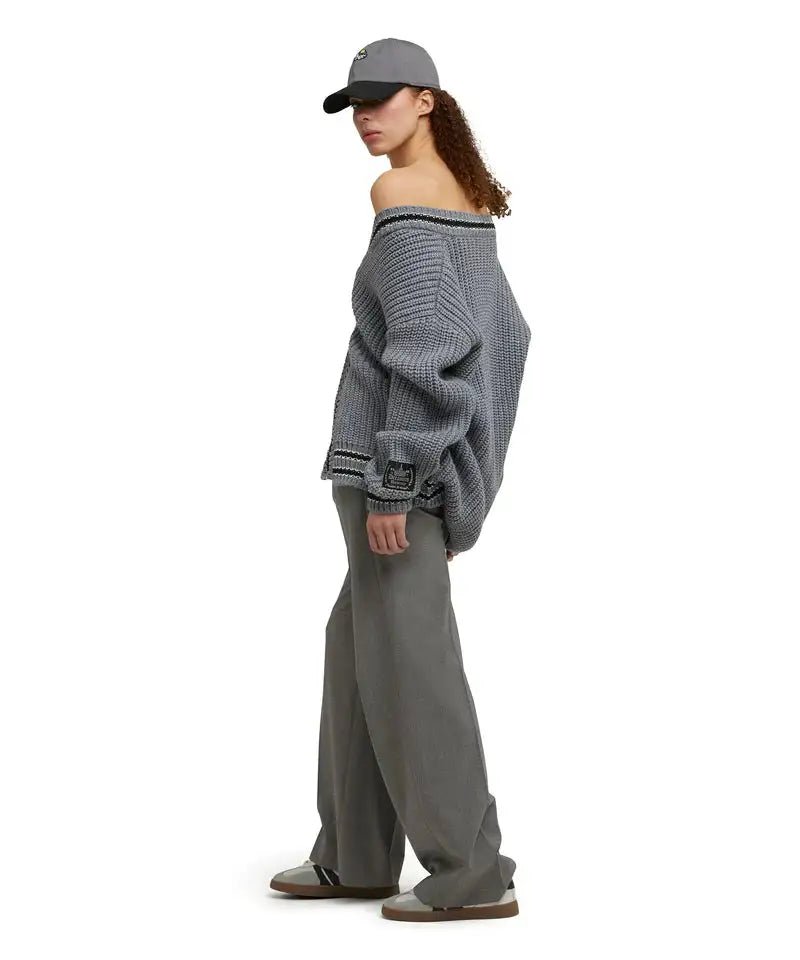 MSGM - Панталони - Logo - Waistband Trousers - Love|Labels