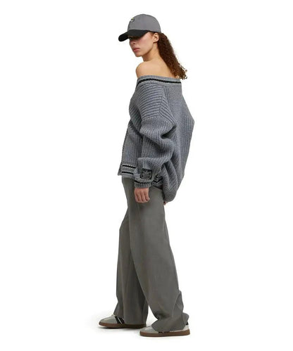MSGM - Панталони - Logo - Waistband Trousers - Love|Labels