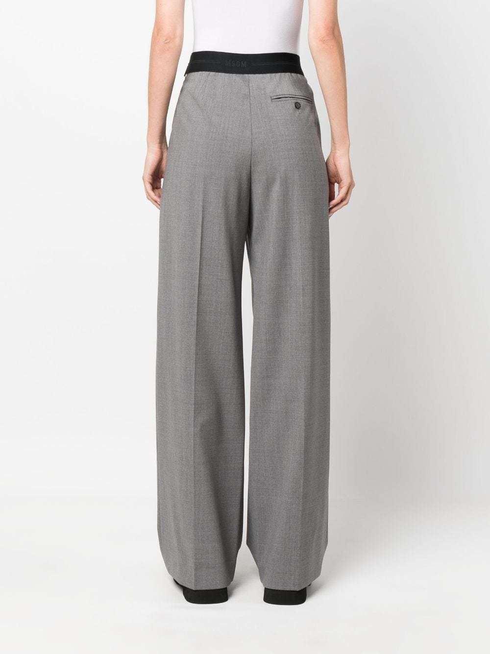 MSGM - Панталони - Logo - Waistband Trousers - Love|Labels