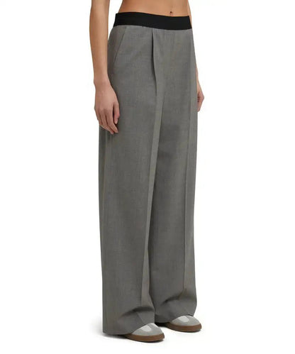 MSGM - Панталони - Logo - Waistband Trousers - Love|Labels