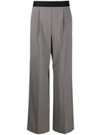 MSGM - Панталони - Logo - Waistband Trousers - Love|Labels