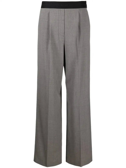 MSGM - Панталони - Logo - Waistband Trousers - Love|Labels