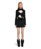 MSGM - Рокли - Mini dress in "Textured Crepe Cady" - Love|Labels