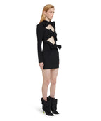 MSGM - Рокли - Mini dress in "Textured Crepe Cady" - Love|Labels