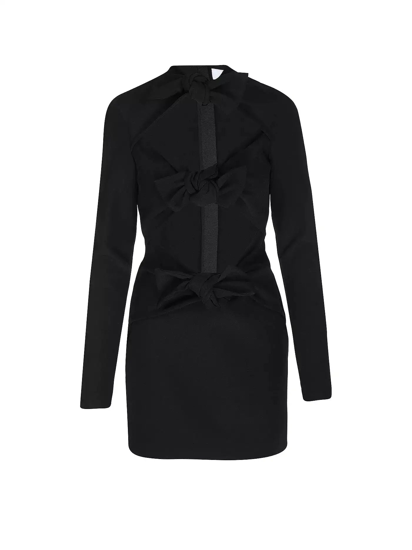 MSGM - Рокли - Mini dress in "Textured Crepe Cady" - Love|Labels