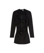 MSGM - Рокли - Mini dress in "Textured Crepe Cady" - Love|Labels