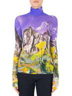 MSGM - Блузи - Mountain Print Top - Love|Labels