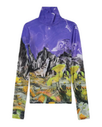 Mountain Print Top