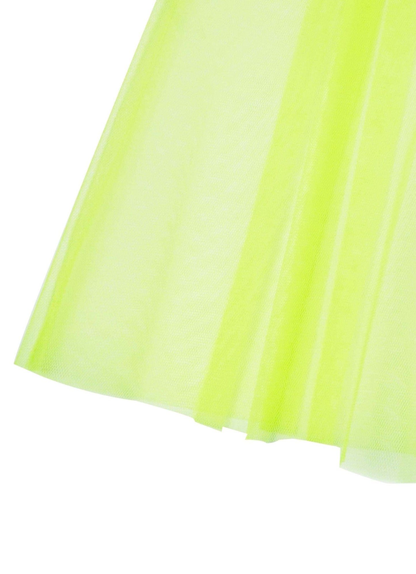 MSGM - Поли - Neon Transperant Tulle Skirt - Love|Labels