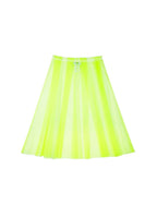 MSGM - Поли - Neon Transperant Tulle Skirt - Love|Labels