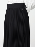 MSGM - Поли - Pleated Asymmetric Long Skirt - Love|Labels
