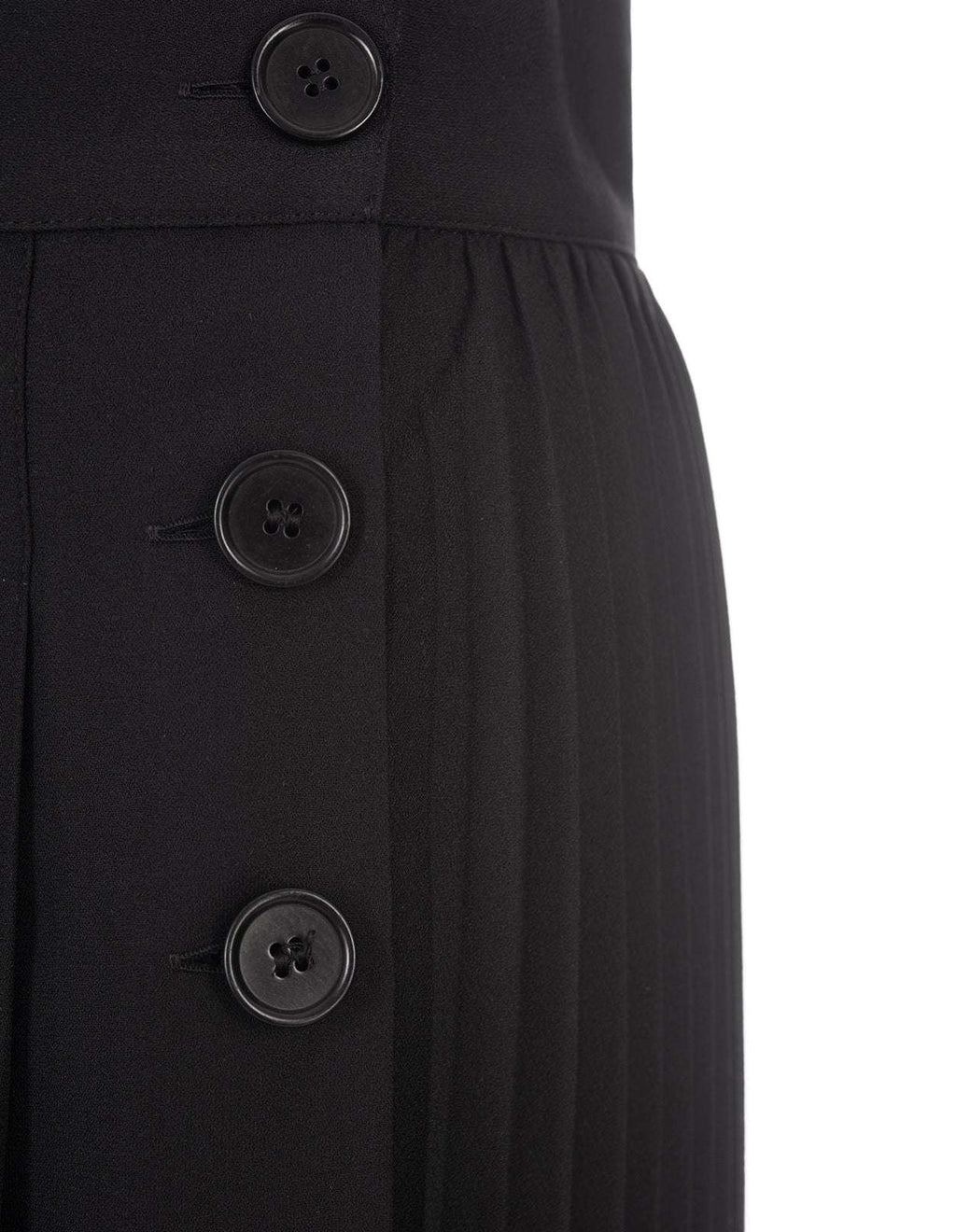 MSGM - Поли - Pleated Asymmetric Long Skirt - Love|Labels