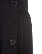 MSGM - Поли - Pleated Asymmetric Long Skirt - Love|Labels