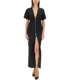 MSGM - Рокли - Poplin Shortsleeve Dress - Love|Labels