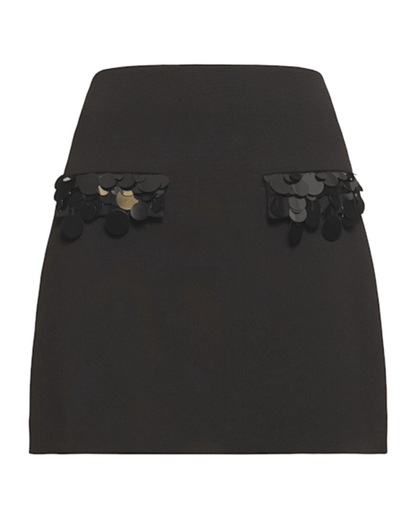 MSGM - Поли - Sequin Detailed Skirt - Love|Labels