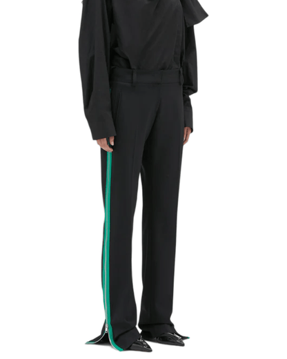 MSGM - Side Zip Black Pants - Love|Labels