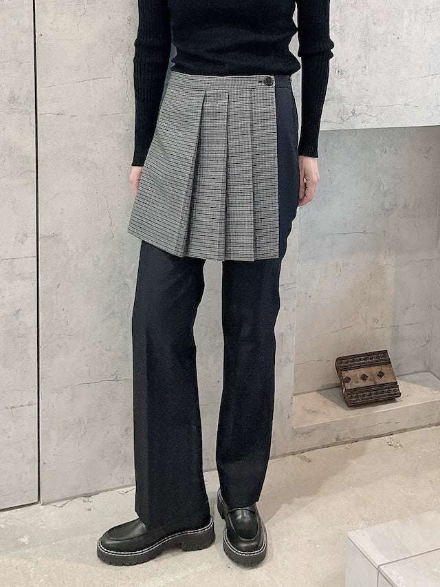 MSGM - Панталони - Skirt - Overlay Trousers - Love|Labels