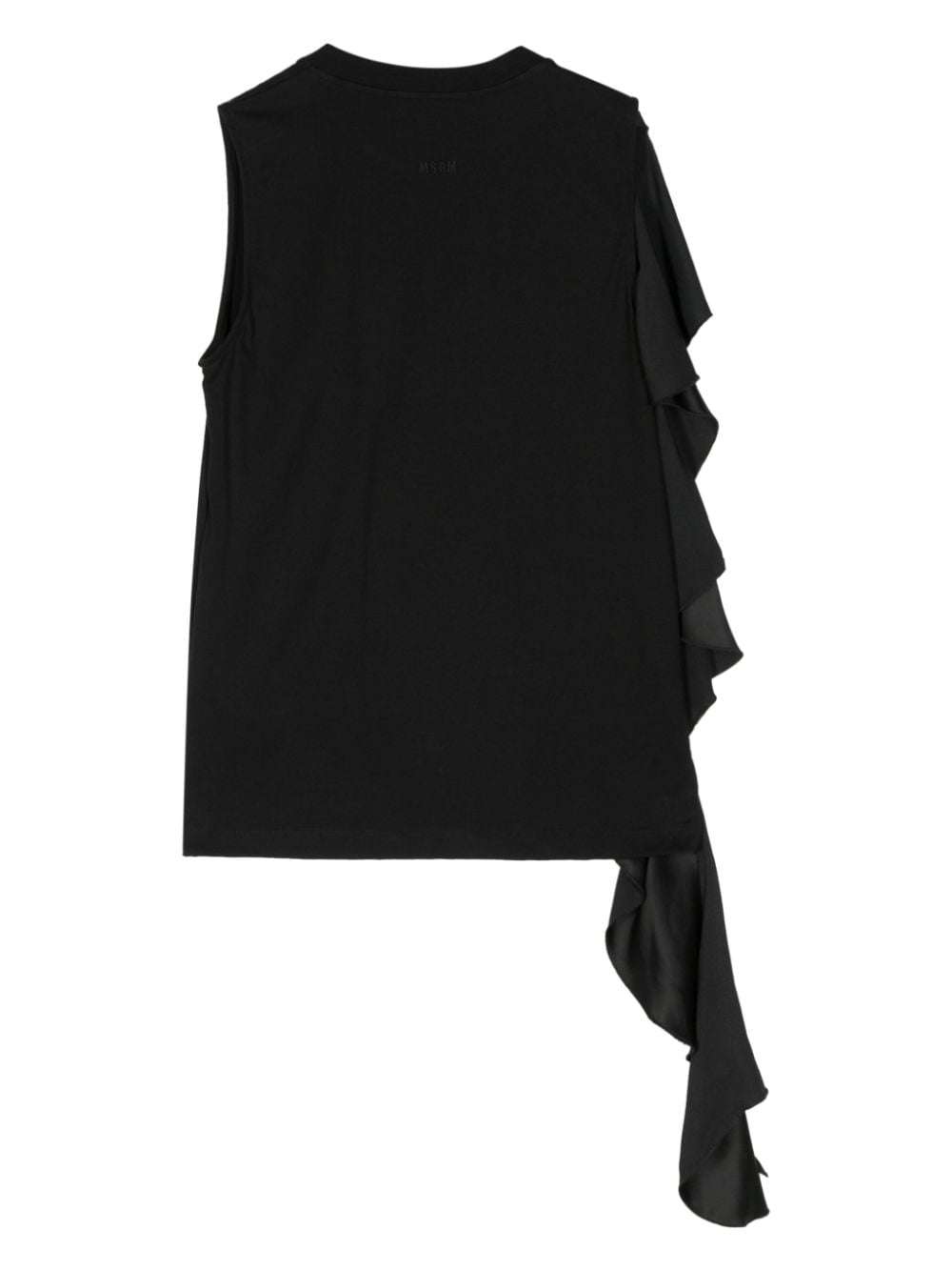 MSGM - Потници - Sleeveless Satin Top - Love|Labels