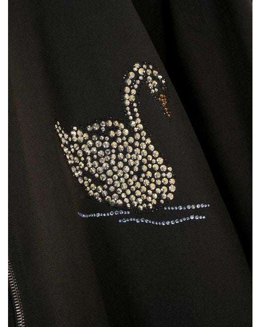 MSGM - Swan Black Shirt - Love|Labels