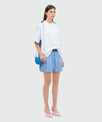 MSGM - Тениски - T-Shirt In Mix Of Fabrics - Love|Labels