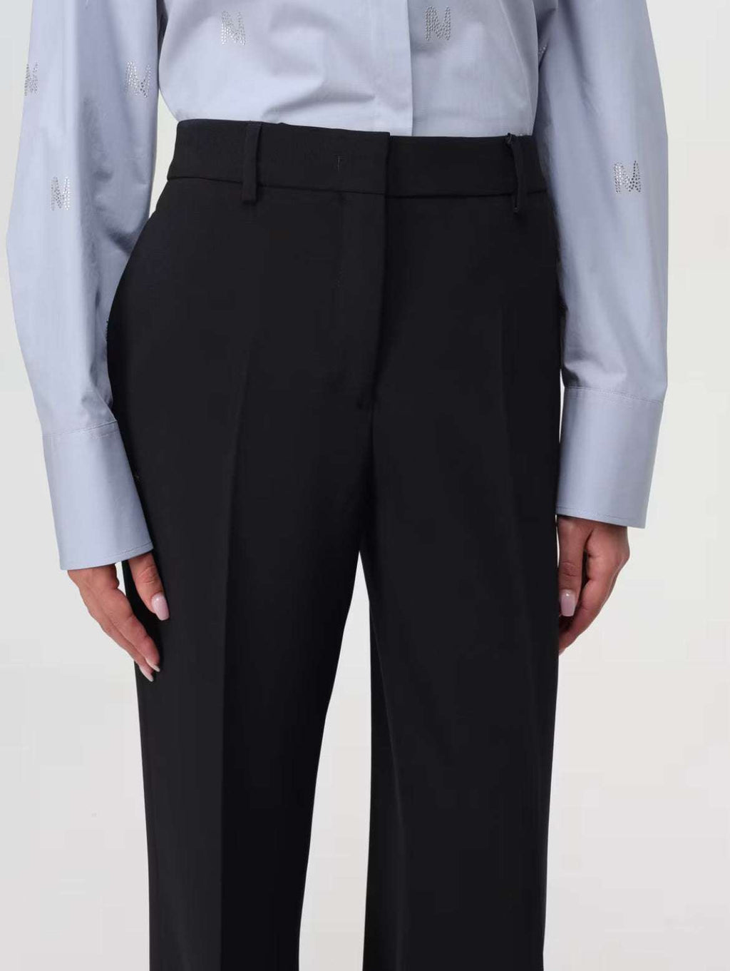 MSGM - Панталони - Tailored Palazzo Pants - Love|Labels