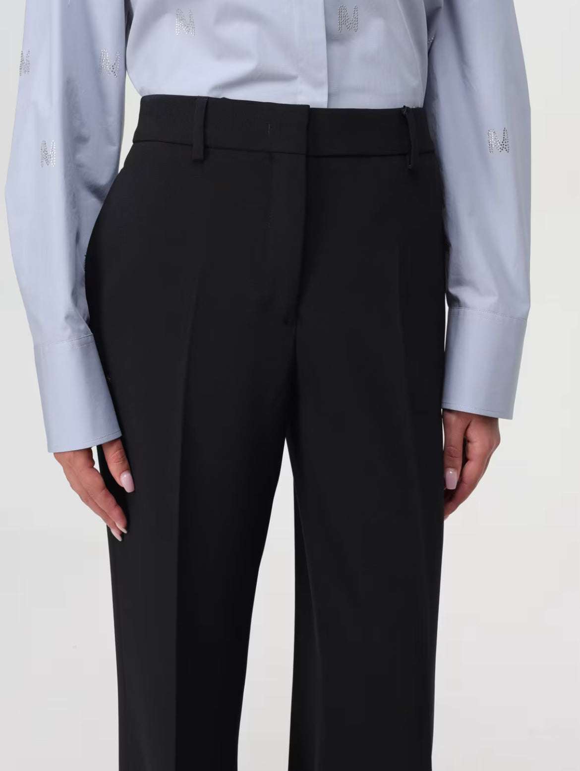 MSGM - Панталони - Tailored Palazzo Pants - Love|Labels