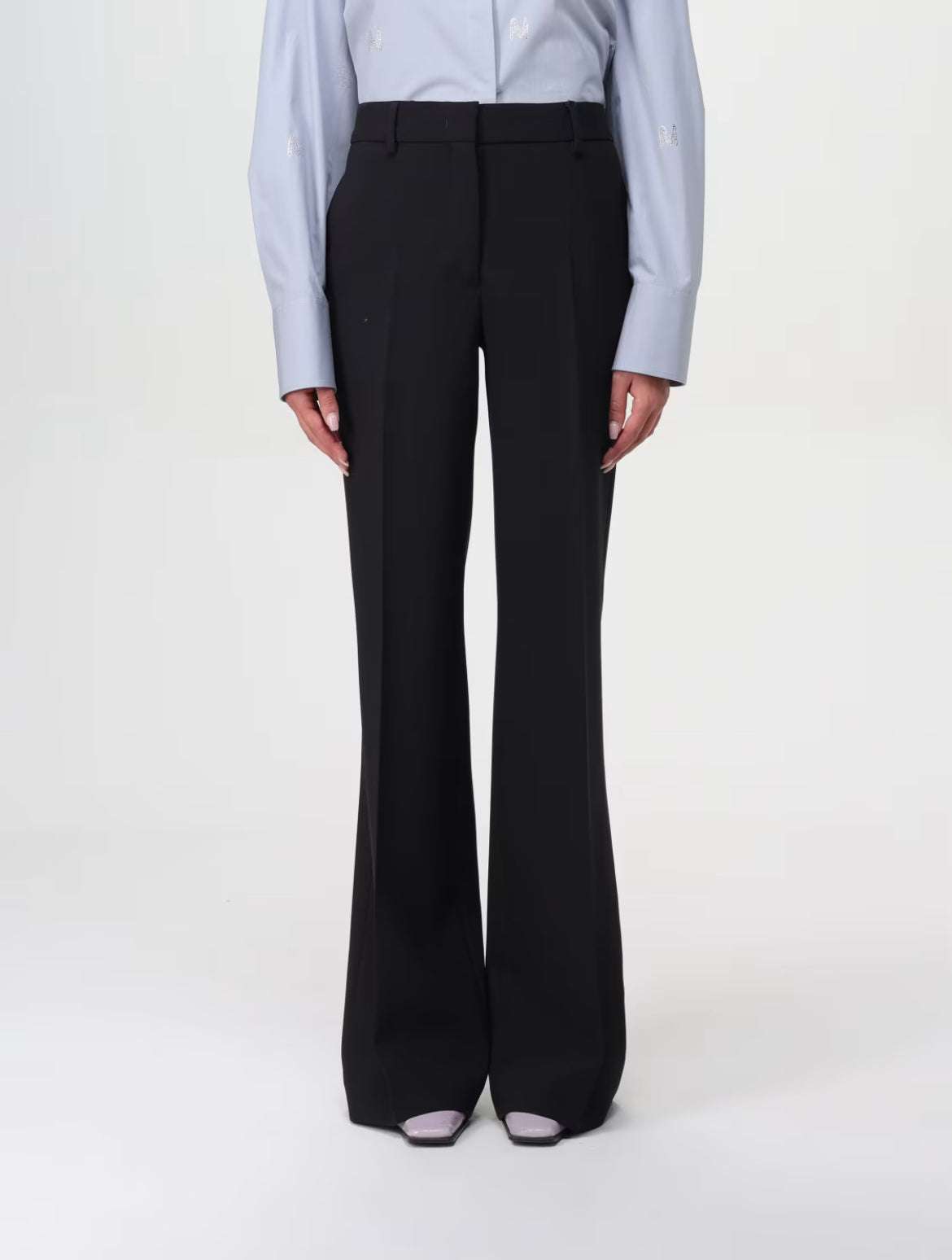 MSGM - Панталони - Tailored Palazzo Pants - Love|Labels