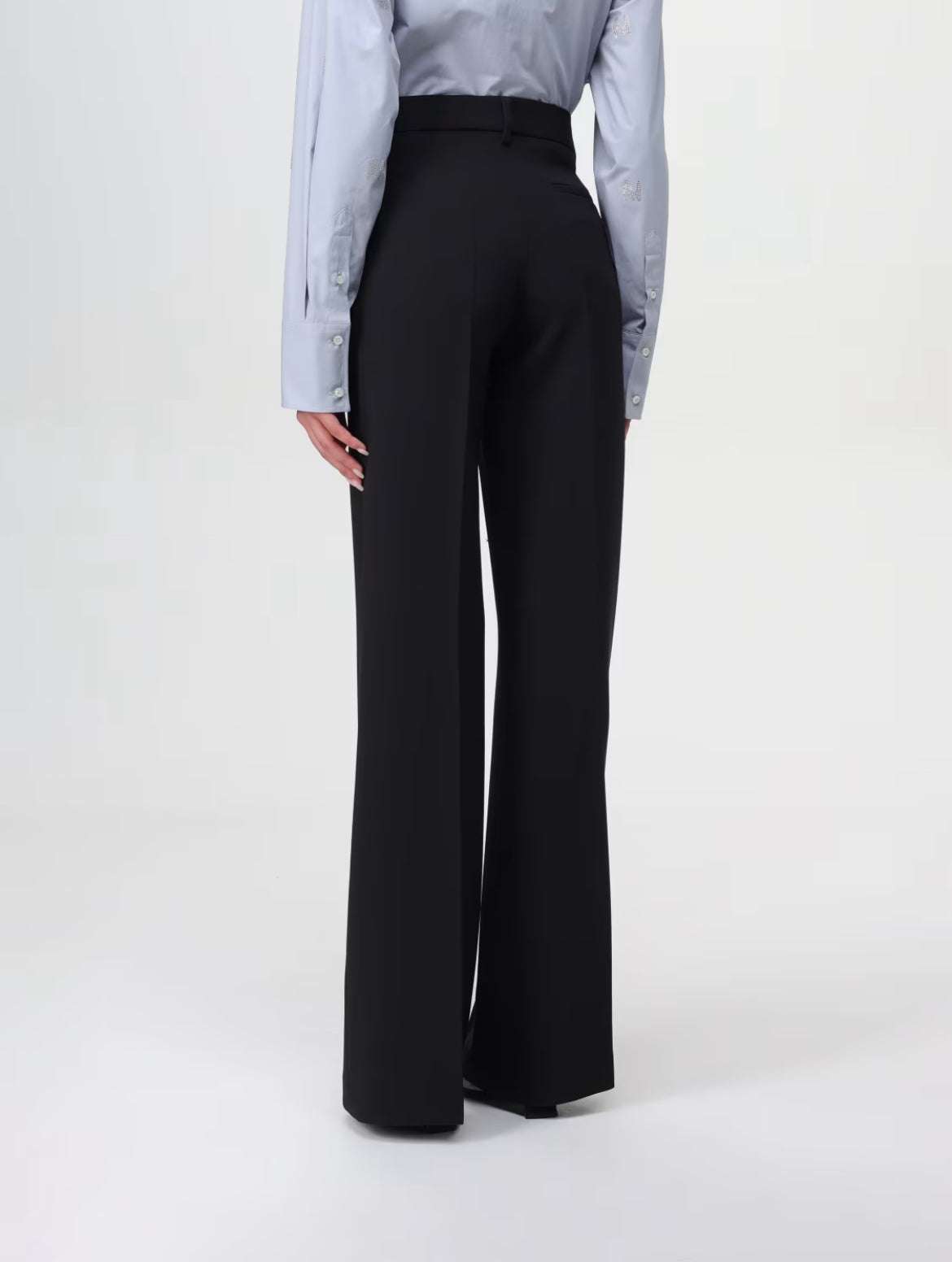 MSGM - Панталони - Tailored Palazzo Pants - Love|Labels