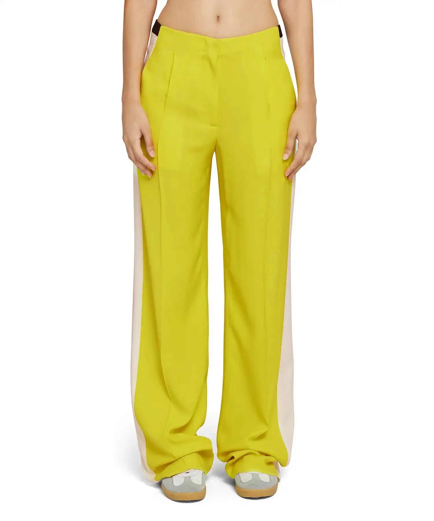MSGM - Панталони - Tailored Pants with Side Band - Love|Labels