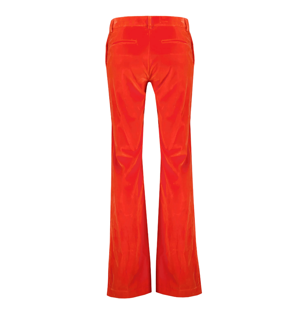 MSGM - Панталони - Velvet Red Pants - Love|Labels